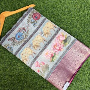 tassar fabric saree
