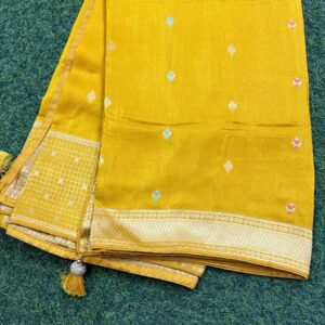 raw mango saree