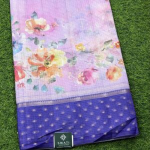 silk kota floralal saree