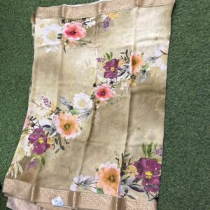 pure geogrette saree